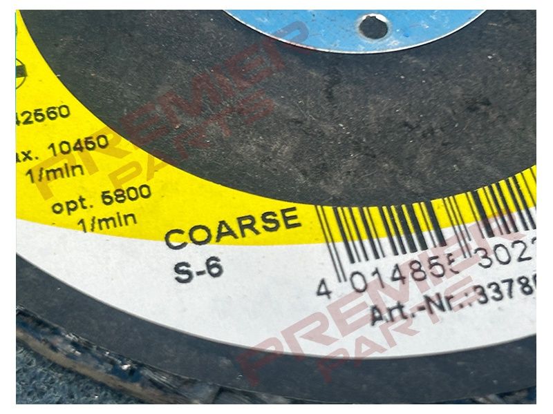 NUD 500 non-woven web wheel 115mm (22.23), GRADE: COARSE