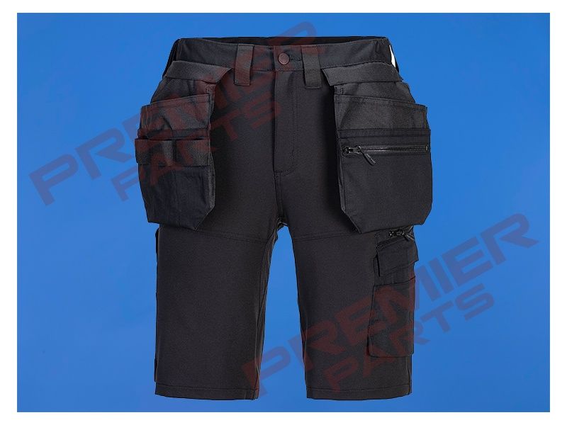 DX451 Craft Holster Shorts Black, Size: 48&quot;