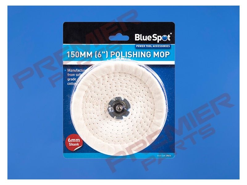 Blue Spot Tools 150mm (6&quot;) Polishing Mop