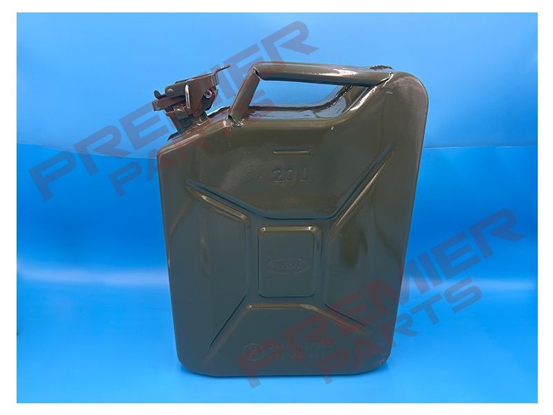 Metal Jerry Can 20L Green