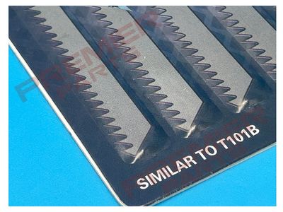32225 100mm O/L 10TPI HCS Jigsaw Blade 5PK Wood T101B