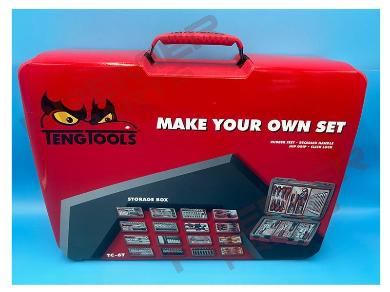 MECCA PRO TC-6KIT Carrying Case Tool Box Kit 39 Pieces