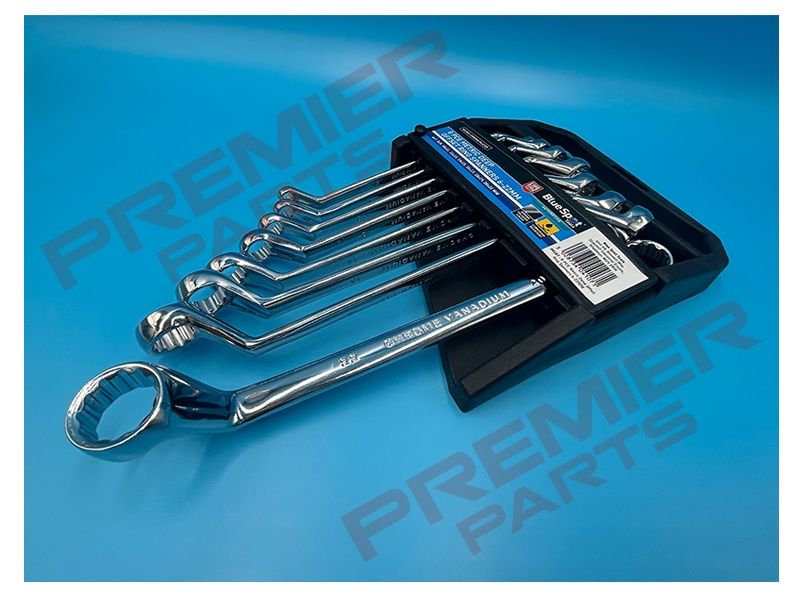 8 PCE Metric Deep Offset Ring Spanners (6-22MM)