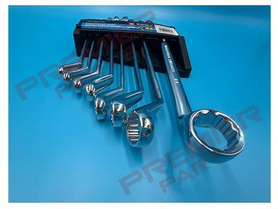 8 PCE Metric Deep Offset Ring Spanners (6-22MM)