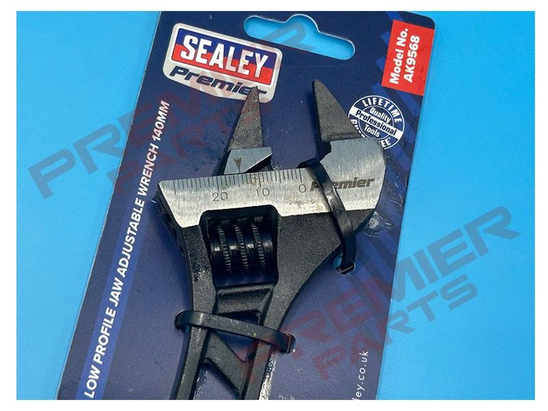 Low Profile Jaw Adjustable Wrench 140mm