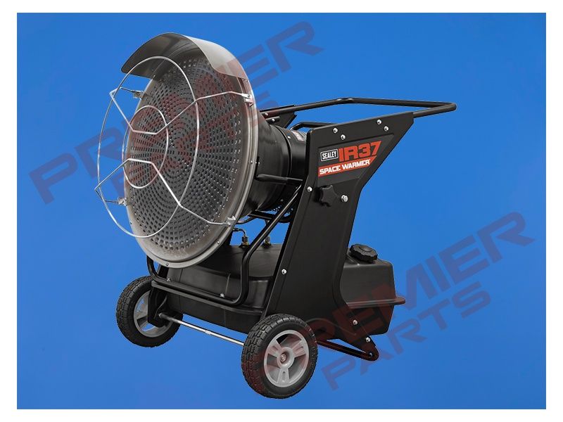Space Warmer® Infrared Kerosene/Diesel Heater with Wheels 136,000Btu/hr