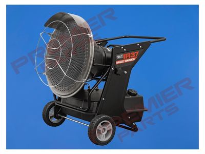 Space Warmer® Infrared Kerosene/Diesel Heater with Wheels 136,000Btu/hr