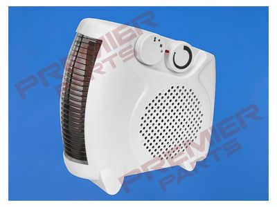 Fan Heater with 2 Heat Settings &amp; Thermostat 2000W/230V