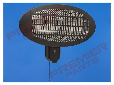 Wall Mounting Infrared Quartz Heater 2000W/230V