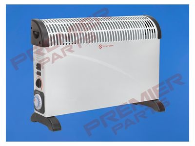 SEALEY Convector Heater with Turbo, Timer &amp; Thermostat 2000W/230V