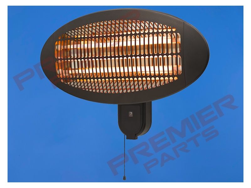 Wall Mounting Infrared Quartz Heater 2000W/230V