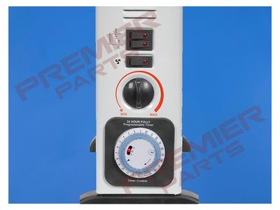 SEALEY Convector Heater with Turbo, Timer &amp; Thermostat 2000W/230V