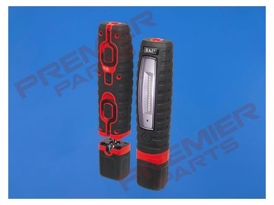 Rechargeable 360° Inspection Lamp 14 SMD LED + 3W LED Black Lithium-ion