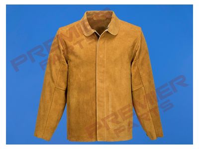 FR Leather Welding Jacket Tan (SW34)