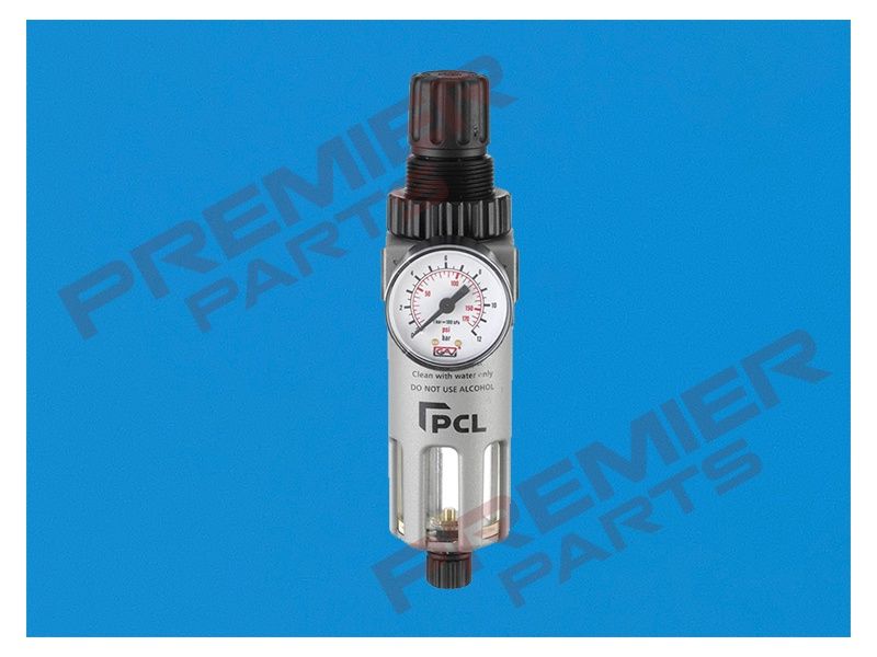 1/4" BSPP Female Filter Regulator 12 bar Man/Semi automatic