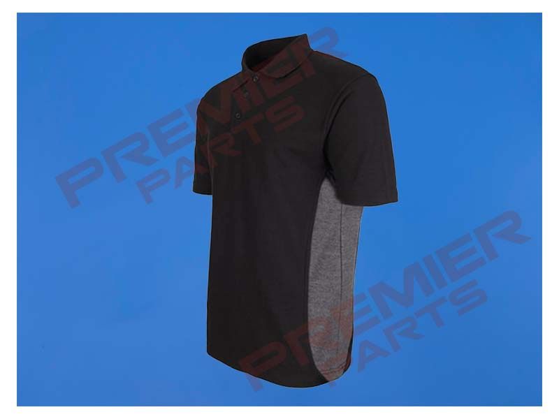 134 TUFFSTUFF PRO WORK POLO SHIRT, Colour: Black, Size: Small