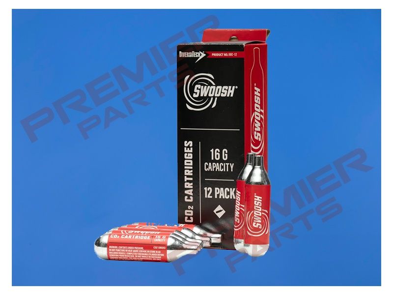 CO2 Cartridges - Pack 12