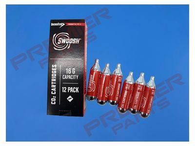CO2 Cartridges - Pack 12