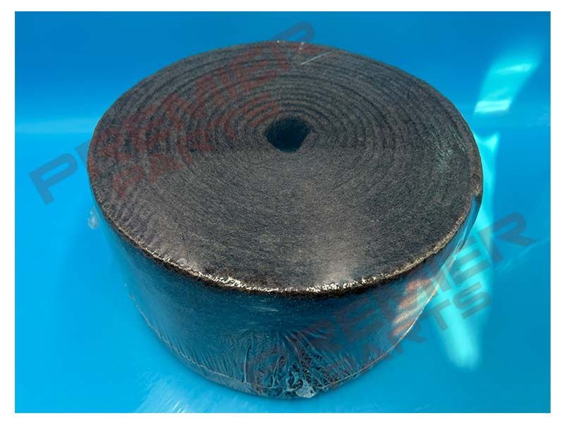 150 X 10M VERY FINE NON-WOVEN ROLL MAROON