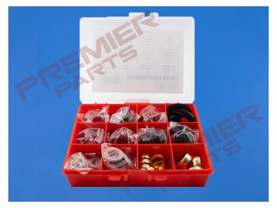 Fibre and Rubber Washer Kit (210 Pieces)