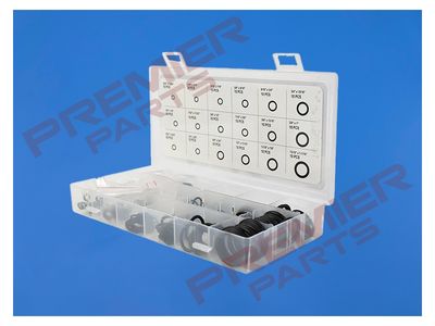 Imperial Nitrile O-Ring Assortment Washer Kit (225 Pieces)