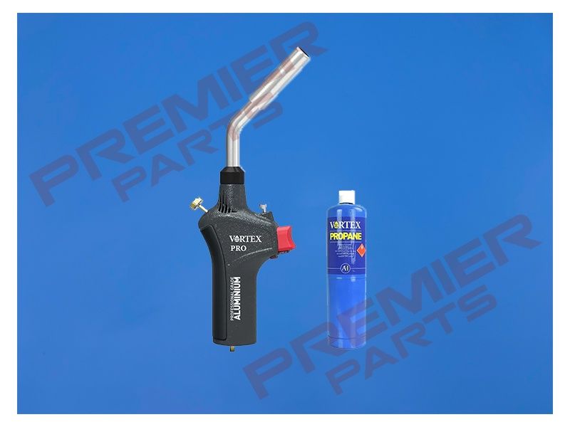 Vortex Pro Brazing Torch and Propane Gas