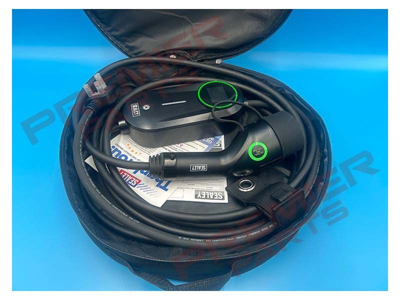 5m Adjustable (3.5kW) Type 2 to UK 3-Pin Plug Portable EV Charger