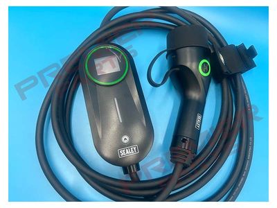 5m Adjustable (3.5kW) Type 2 to UK 3-Pin Plug Portable EV Charger