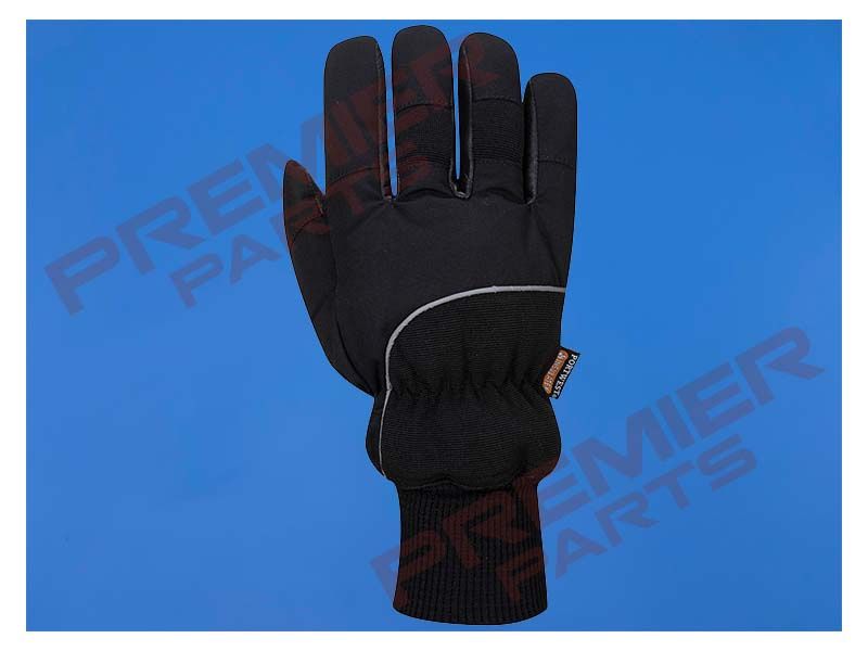 A751 - Cold 500 Leather Waterproof Mechanical Glove Black, Size: Large