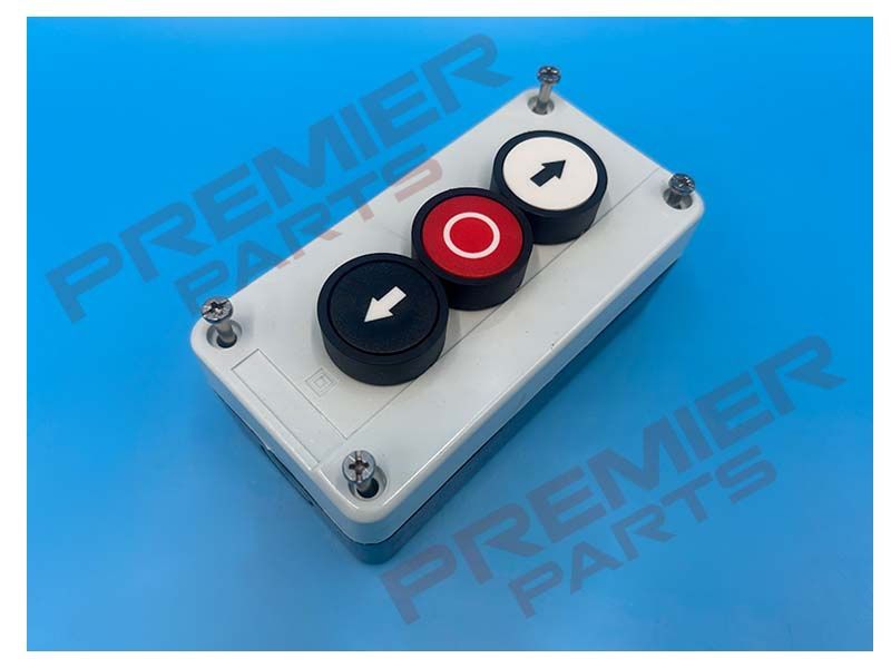 OPEN-STOP-CLOSE PUSH BUTTON STATION