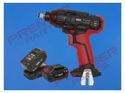 SV20 Series 1/2"Sq Drive Impact Wrench Kit 20V 4Ah - 2 Batteries