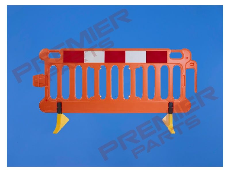 2M CHAPTER 8 BARRIER ORANGE WITH YELLOW ANTI TRIP FEET