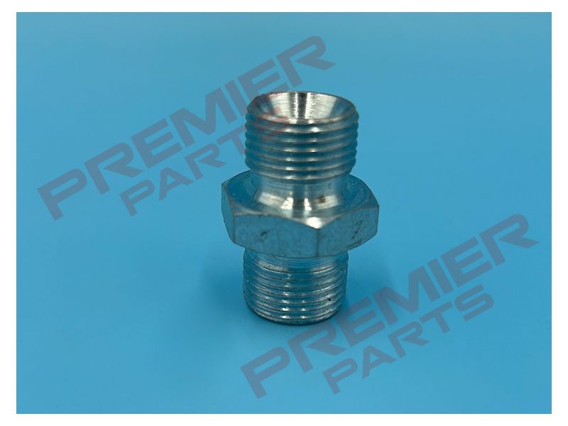 HYDRAULIC ADAPTOR 3/8 TO 3/8 BSPP MALE CONE FITTING