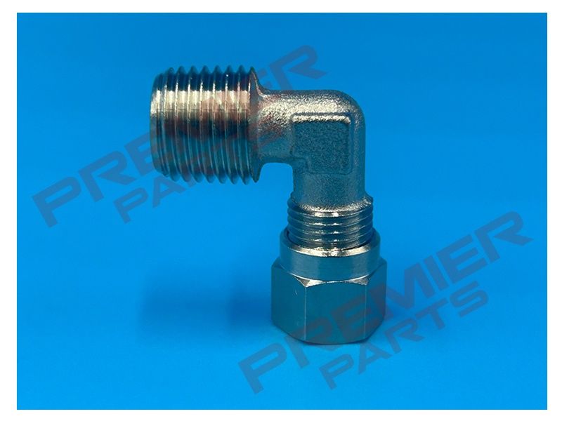 L-SHAPED EXTR.FIT.+COPPER 1/4X6