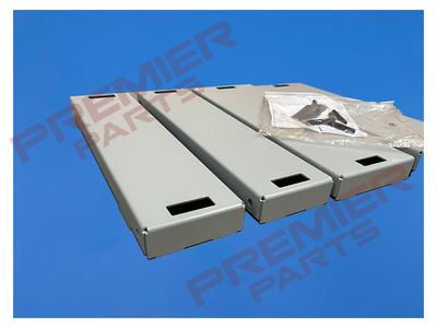TURNTABLE SPACERS (SET OF TWO) FINISHED IN RAL7040