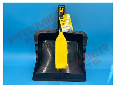 Bulldozer Heavy Duty Dustpan &amp; Brush Set