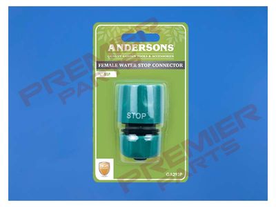 Female Water Stop Connector, 1/2" BSP