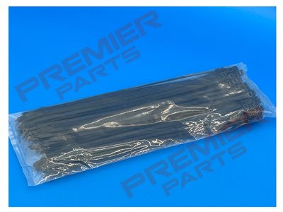 4.8 X 300 CABLE TIE BLACK PACK 100