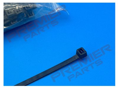 4.8 X 300 CABLE TIE BLACK PACK 100