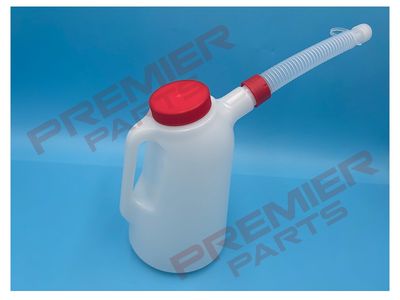 2ltr Measuring Jug with Flexible Spout (RED)