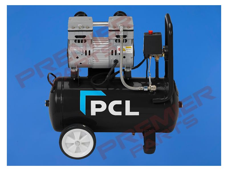 PCL 24L 1.0HP Direct Drive Oil Free Low Noise Compressor, 116psi(8bar) 138 l/min