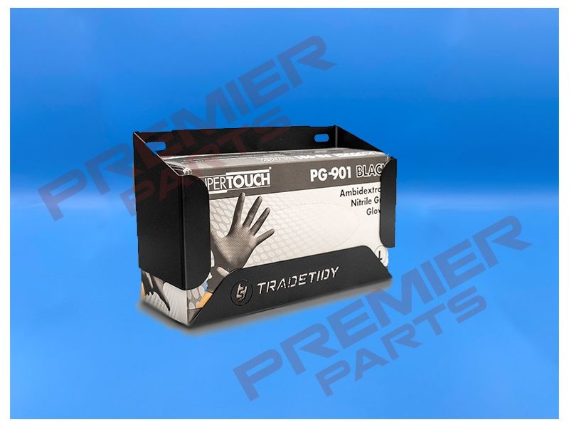 Latex/Nitrile Gloves Box Holder, Colour: Black
