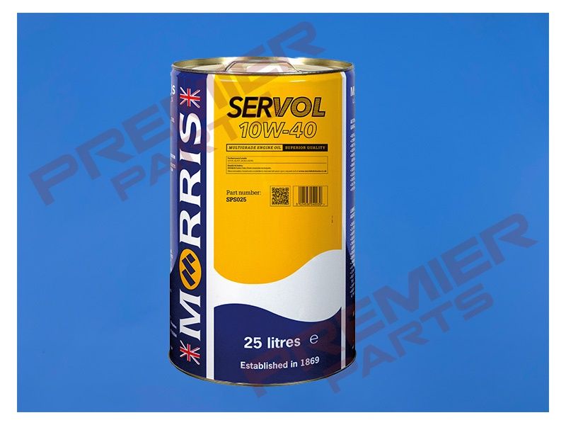 Servol 10W-40 5L OR 25L, Size: 25L
