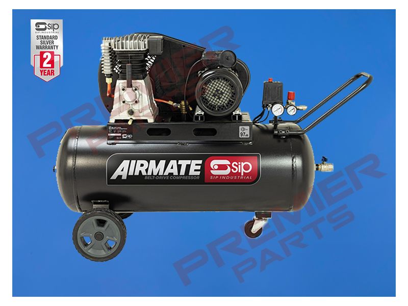SIP BD 3HP 100ltr Belt Drive Compressor
