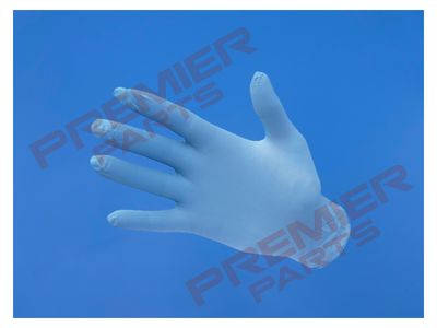 PORTWEST A925 -BLUE Powder Free Nitrile Disposable Glove (Pk100)