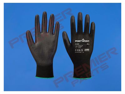 PORTWEST A120 - PU Palm Gloves Black