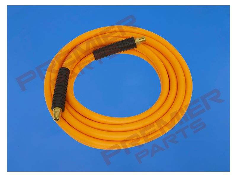High-Visibility Hybrid Air Hose with 1/4"BSP Unions 5m x 8mm