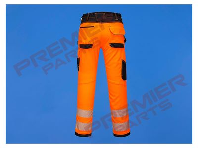 PW303 - PW3 Hi-Vis Lightweight Stretch Work Trousers