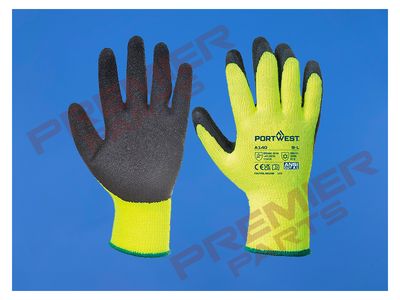 A140 - Thermal Grip Gloves - Latex