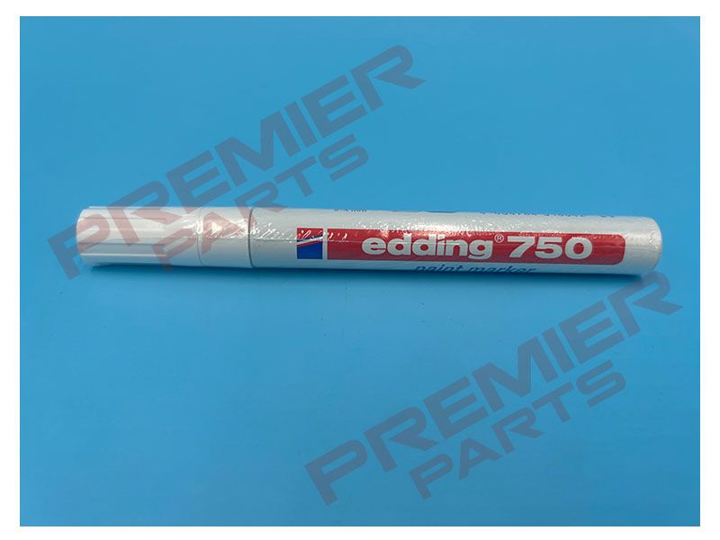 Permanent Paint Marker White Medium Bullet 2-4 mm